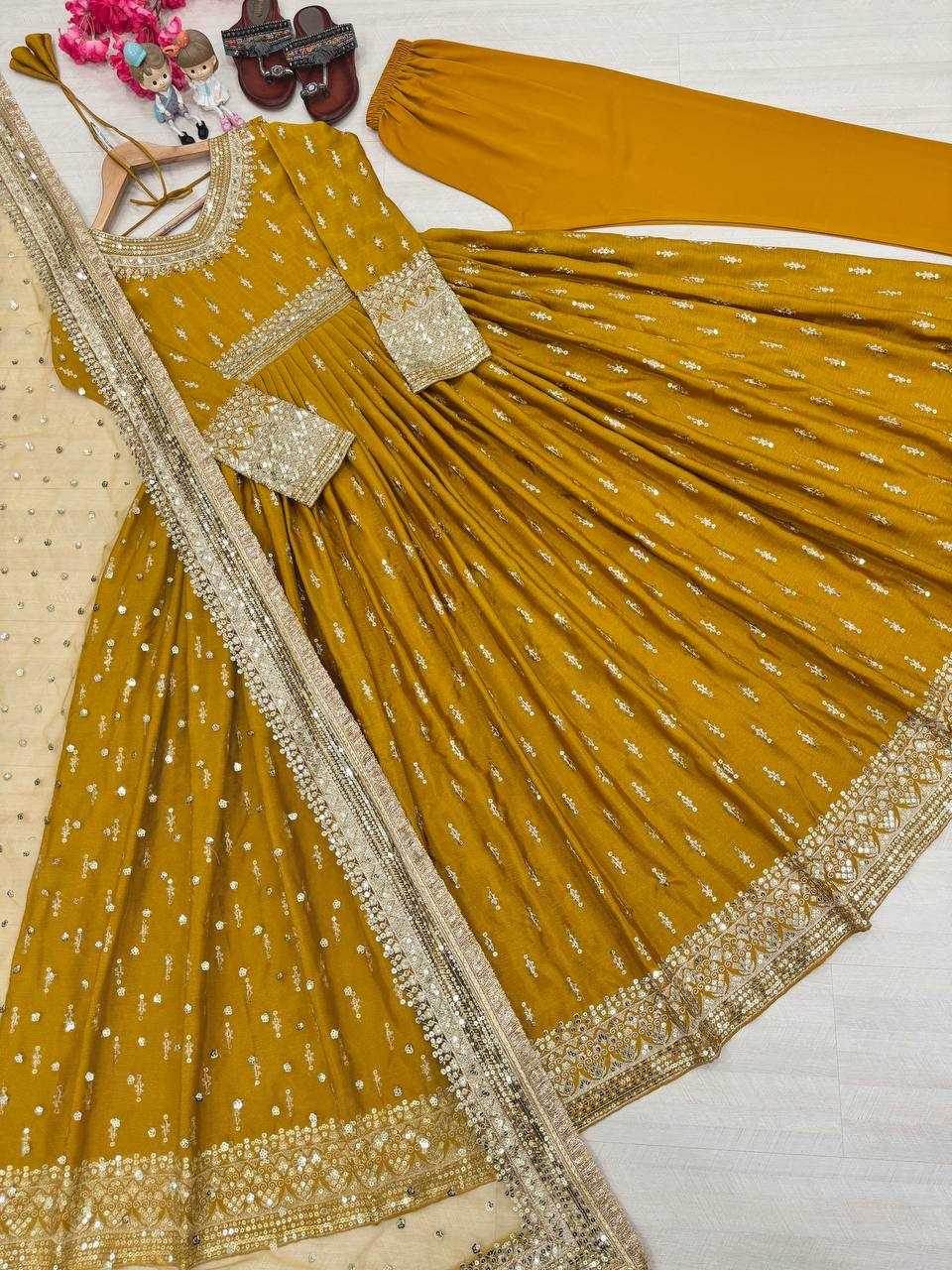 Chinon Embroidery Party Gown - MYLUXURY LANE ENTERPRISE